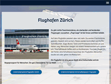 Tablet Screenshot of kiknet-flughafenzuerich.org